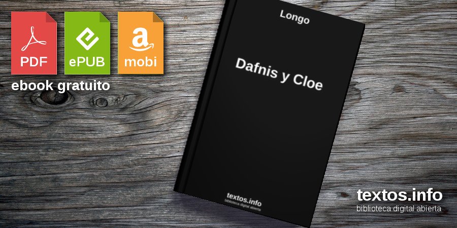 Libro Gratis Dafnis Y Cloe Longo Textos Info