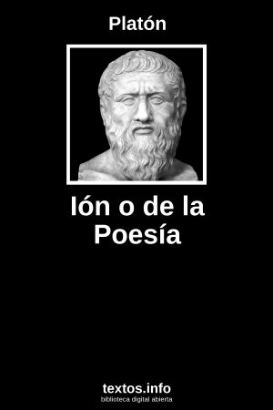 ePub Ión o de la Poesía, de Platón