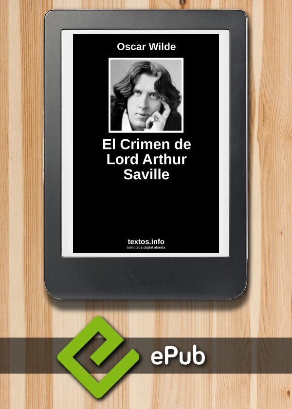 El Crimen de Lord Arthur Saville