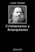 Cristianismo y Anarquismo, de León Tolstói