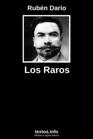 ePub Los Raros, de Rubén Darío