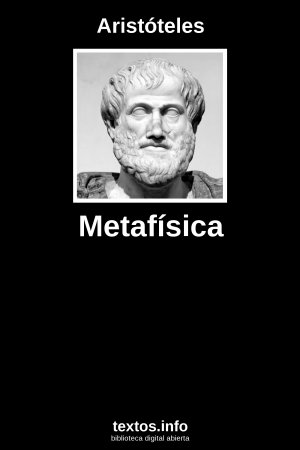 Metafísica, de Aristóteles