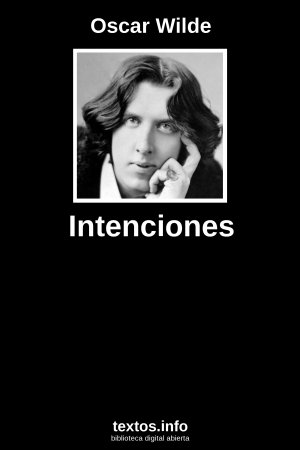 ePub Intenciones, de Oscar Wilde