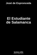 El Estudiante de Salamanca, de José de Espronceda