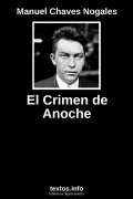 El Crimen de Anoche, de Manuel Chaves Nogales