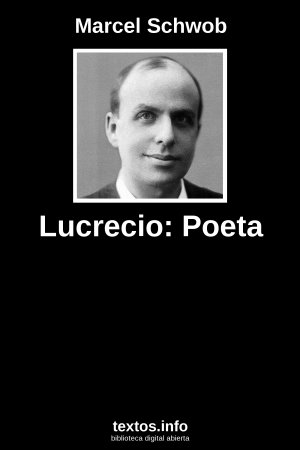 Lucrecio: Poeta, de Marcel Schwob