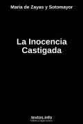 La Inocencia Castigada, de María de Zayas y Sotomayor