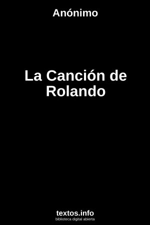 ePub La Canción de Rolando, de Anónimo