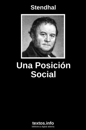 Una Posición Social, de Stendhal