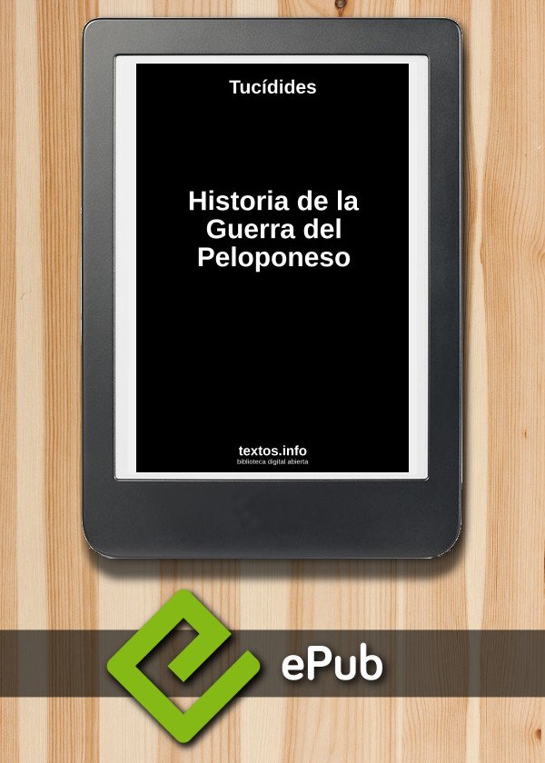 Historia de la Guerra del Peloponeso