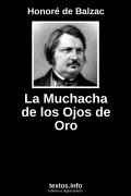 La Muchacha de los Ojos de Oro, de Honoré de Balzac