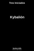 Kybalión, de Tres Iniciados