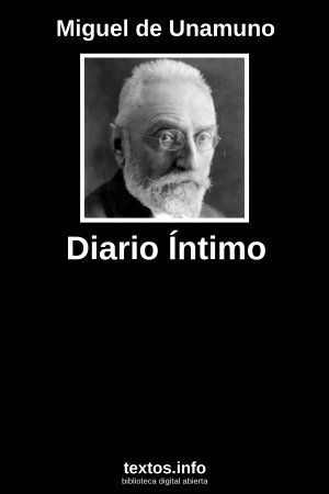 Diario Íntimo, de Miguel de Unamuno