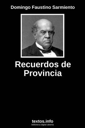 ePub Recuerdos de Provincia, de Domingo Faustino Sarmiento