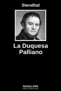 La Duquesa Palliano, de Stendhal