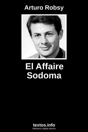 El Affaire Sodoma, de Arturo Robsy