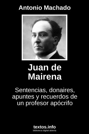 ePub Juan de Mairena, de Antonio Machado
