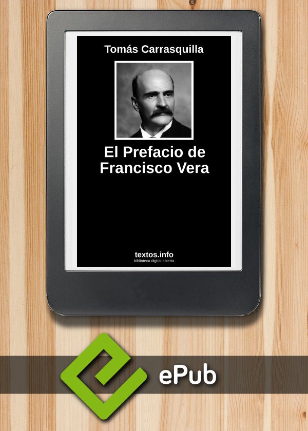 El Prefacio de Francisco Vera