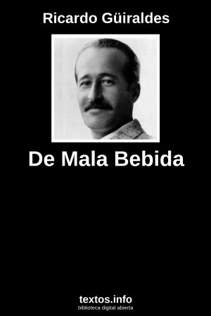 ePub De Mala Bebida, de Ricardo Güiraldes