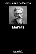 Manías, de José María de Pereda