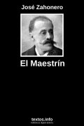 El Maestrín, de José Zahonero