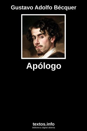 ePub Apólogo, de Gustavo Adolfo Bécquer