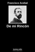 De mi Rincón, de Francisco Acebal